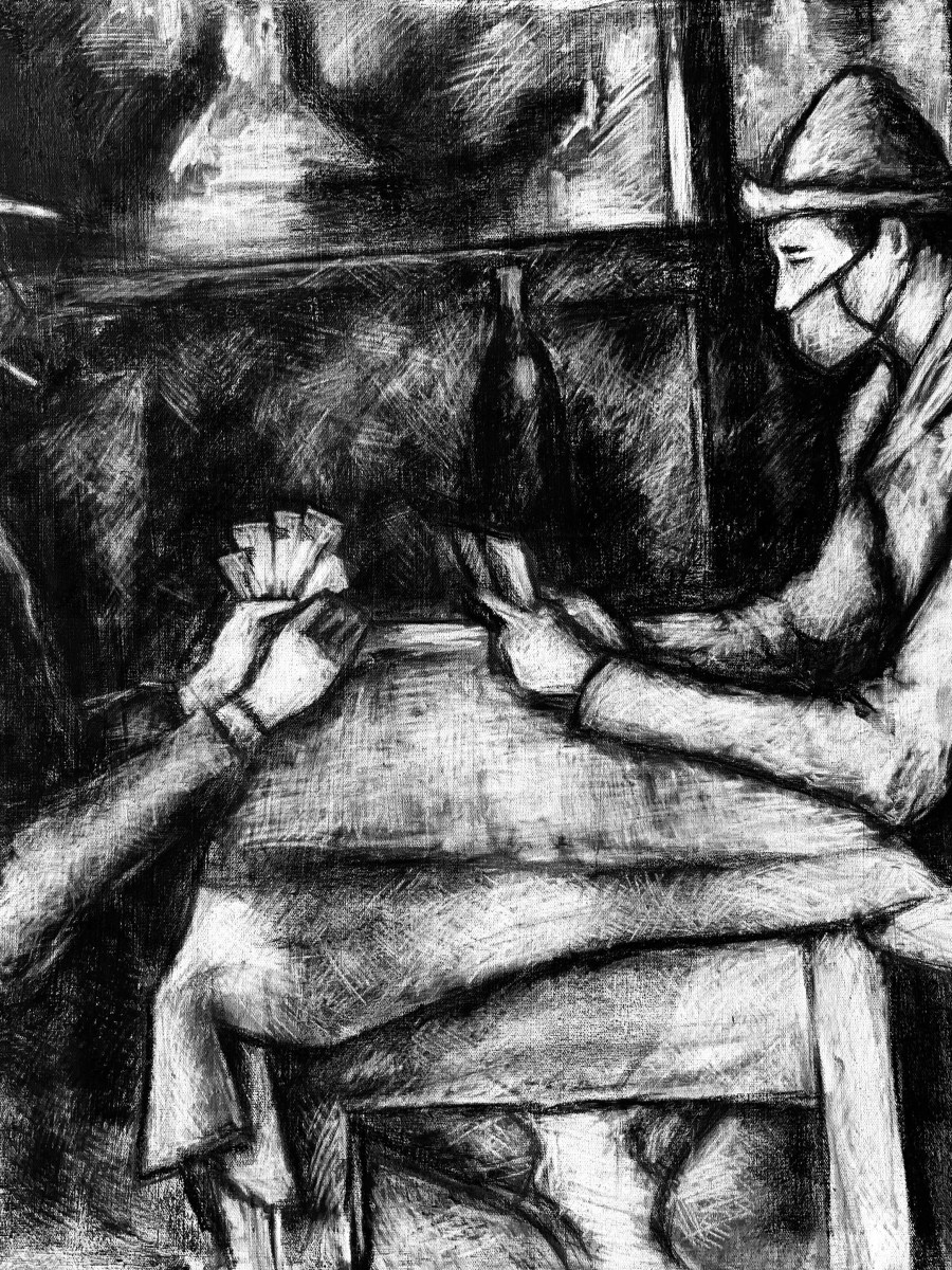 Mask Gleaners, The COVID Card Players, & The COVID&nbsp;Nightmare